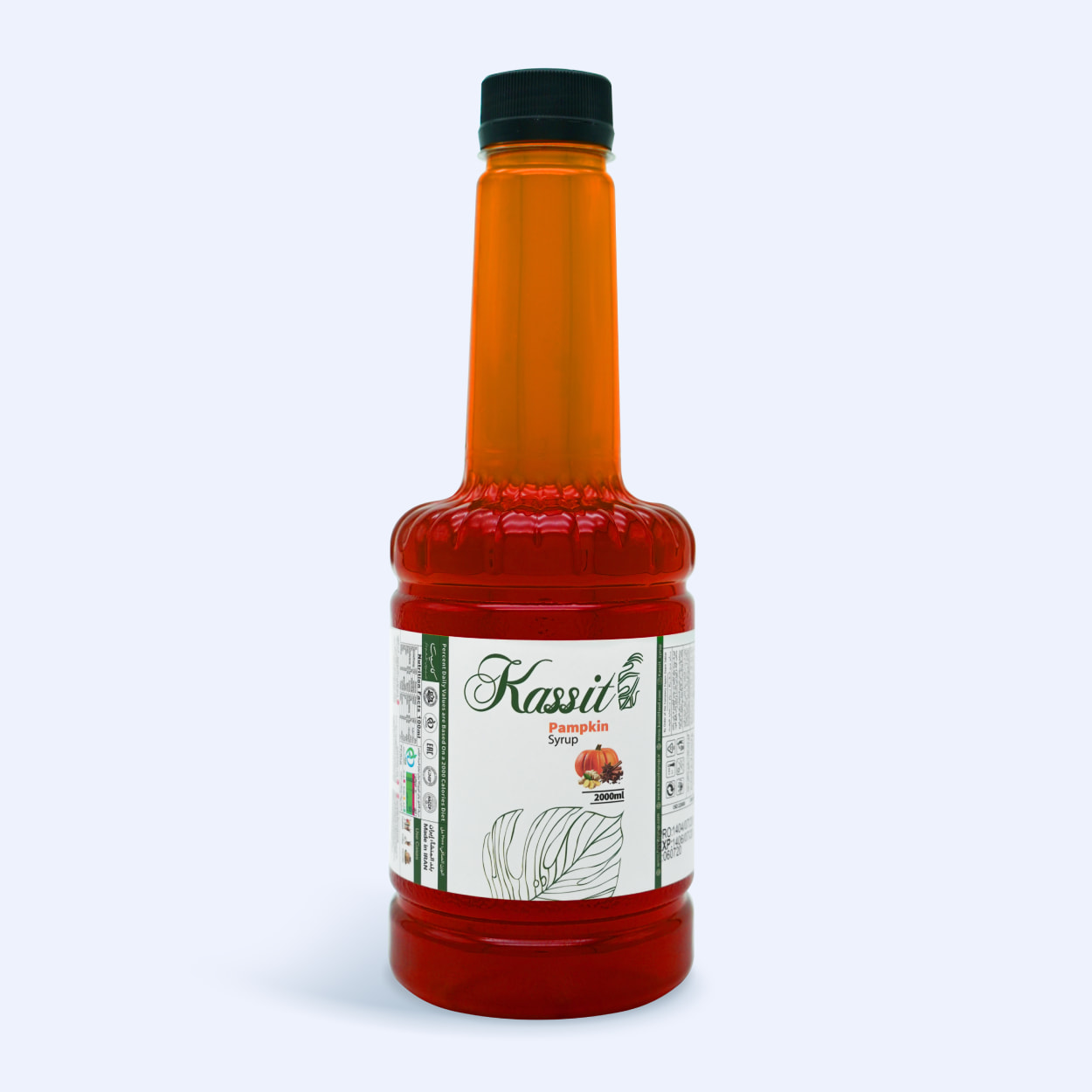 syrup-pampkin-kassit-2500g خرید سیروپ پامکین (کدو حلوایی) اقتصادی 2500 گرم