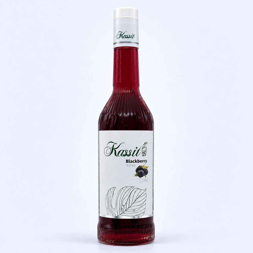 blackberry-syrup سیروپ بلک بری 1000 گرم لوکس - تصویر 1
