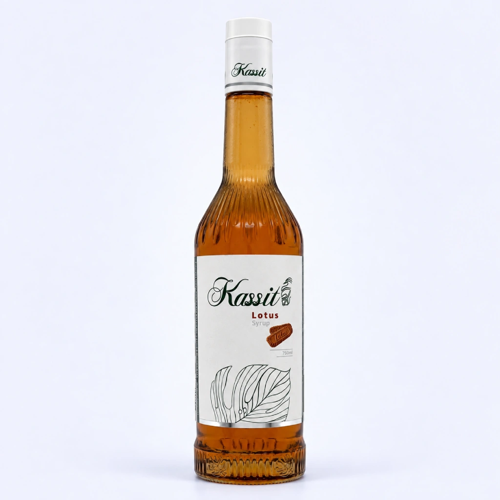 lotus-syrup-750cc-kassit سیروپ لوتوس 1000 گرم - تصویر 1